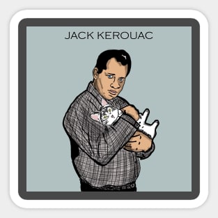 Jack Kerouac Sticker